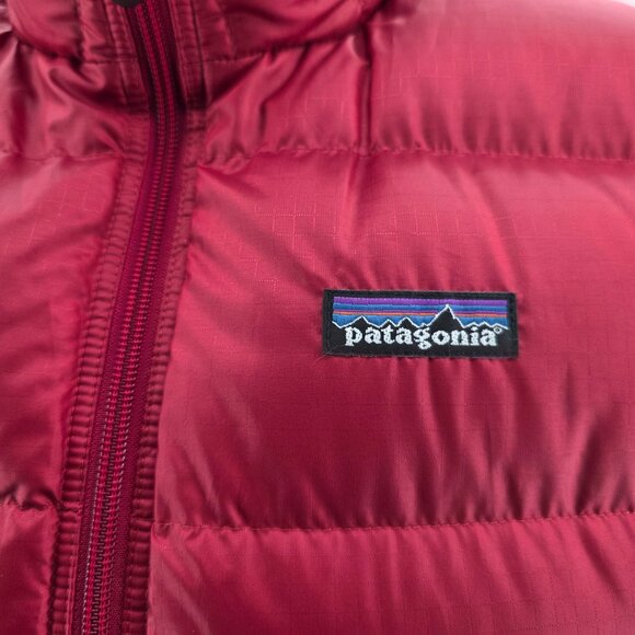 Patagonia Men’s Down Sweater Vest Size Medium 84631 Red - Picture 5 of 13